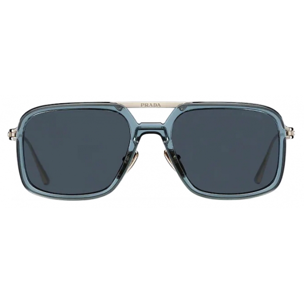 Prada - Prada Eyewear - Rectangular Sunglasses - Crystal Graphite Gray - Prada Collection