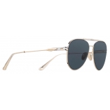 Prada - Prada Eyewear - Aviator Sunglasses - Pale Gold Graphite - Prada Collection