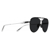 Prada - Prada Eyewear - Aviator Sunglasses - Opaque Black Slate Gray - Prada Collection