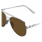 Prada - Prada Eyewear - Aviator Sunglasses - Opaque Lead Gray Loden - Prada Collection