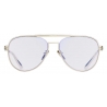 Prada - Prada Eyewear - Aviator Sunglasses - Pale Gold Blue - Prada Collection