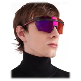 Prada - Prada Linea Rossa Impavid - Mask Sunglasses - Opaque Black Orange Mult.Id - Prada Collection