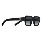 Prada - Prada Eyewear - Rectangular Sunglasses - Black Graphite Gradient - Prada Collection