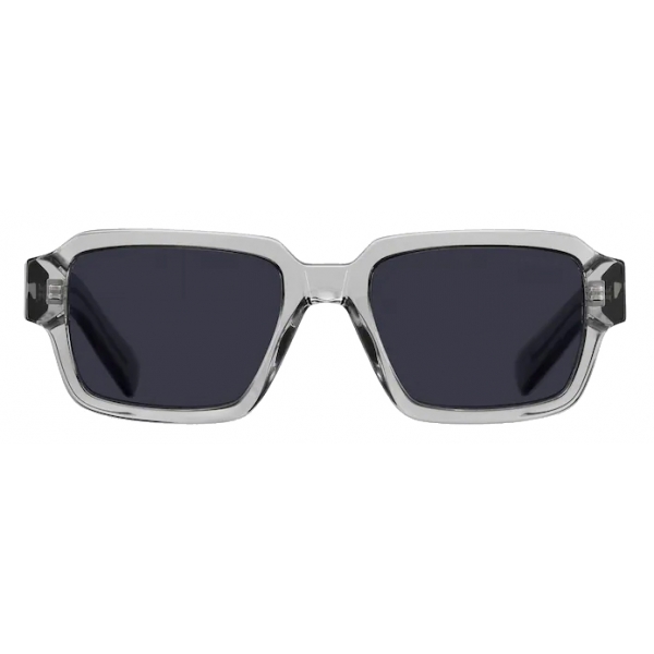 Prada - Prada Eyewear - Rectangular Sunglasses - Crystal Gray Carbon - Prada Collection
