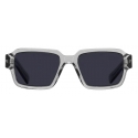 Prada - Prada Eyewear - Rectangular Sunglasses - Crystal Gray Carbon - Prada Collection