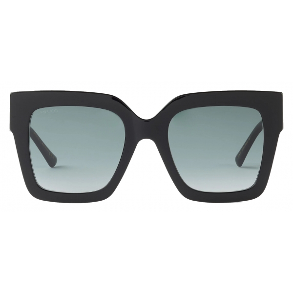 Jimmy Choo - Edna - Black Square-Frame Sunglasses - Jimmy Choo Eyewear