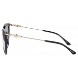 Jimmy Choo - Tinsley/G - Black Cat Eye Sunglasses with Pearls - Jimmy Choo Eyewear