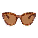 Miu Miu - Miu Miu Glimpse Sunglasses - Cat Eye - Light Tortoiseshell - Sunglasses - Miu Miu Eyewear