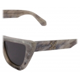 Off-White - Cat-Eye Tinted Sunglasses - Grey - Luxury - Off-White Eyewear