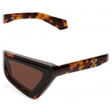 Off-White - Occhiali da Sole Artemisia - Marrone Tartarugato - Luxury - Off-White Eyewear