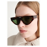 Off-White - Gustav Sunglasses - Brown - Luxury - Off-White Eyewear