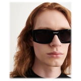 Off-White - Lucio Rectangular-Frame Sunglasses - Black Grey - Luxury - Off-White Eyewear