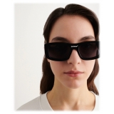 Off-White - Lucio Rectangular-Frame Sunglasses - Black Grey - Luxury - Off-White Eyewear