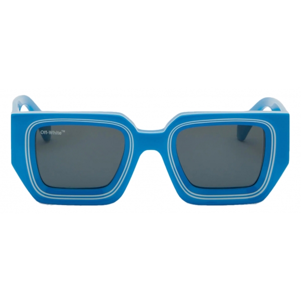 Off-White - Francisco Square-Frame Tinted Sunglasses - Blue - Luxury - Off-White Eyewear