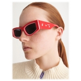 Off-White - Andy Sunglasses - Red - Luxury - Off-White Eyewear