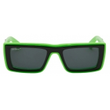 Off-White - Occhiali da Sole Jacob - Nero Verde - Luxury - Off-White Eyewear