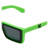 Off-White - Occhiali da Sole Jacob - Nero Verde - Luxury - Off-White Eyewear