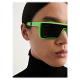 Off-White - Occhiali da Sole Jacob - Nero Verde - Luxury - Off-White Eyewear