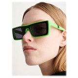 Off-White - Occhiali da Sole Jacob - Nero Verde - Luxury - Off-White Eyewear