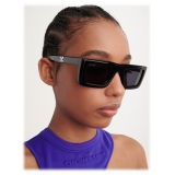 Off-White - Occhiali da Sole Jacob - Nero Grigio - Luxury - Off-White Eyewear