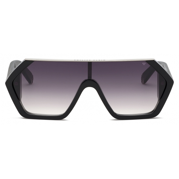 Philipp Plein - Oversize Plein Hexagon Camou - Nero - Occhiali da Sole - Philipp Plein Eyewear - New Exclusive Luxury Collection
