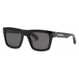 Philipp Plein - Square Plein Daily Masterpiece Hexagon - Black - Sunglasses - Philipp Plein Eyewear