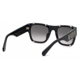 Philipp Plein - Square Plein Icon Hexagon - Black - Sunglasses - Philipp Plein Eyewear