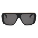 Philipp Plein - Rectangular Oversize Plein Hexagon - Nero - Occhiali da Sole - Philipp Plein Eyewear