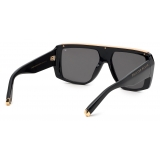 Philipp Plein - Rectangular Oversize Plein Hexagon - Black - Sunglasses - Philipp Plein Eyewear