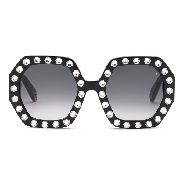 Philipp Plein - Butterfly Plein First Lady Exclusive - Black Silver - Sunglasses - Philipp Plein Eyewear