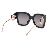 Philipp Plein - Oversize Plein Rose Venus - Black - Sunglasses - Philipp Plein Eyewear