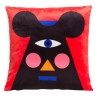 Qeeboo - Cushion Oggian Mr. Mouse (45x45cm) - Cuscino Qeeboo by Marco Oggian - Arredo - Casa