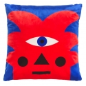 Qeeboo - Cushion Oggian Red Palm (45x45cm) - Qeeboo Pillow by Marco Oggian - Furnishing - Home