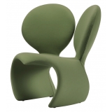Qeeboo - Don’t F**K With The Mouse Armchair (Fabric) - Verde - Poltrona Qeeboo by Ron Arad - Arredo - Casa