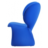 Qeeboo - Don’t F**K With The Mouse Armchair (Fabric) - Blue - Qeeboo Armchair by Ron Arad - Furnishing - Home