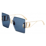 Dior - Sunglasses - 30Montaigne S7U - Gold Blue - Dior Eyewear