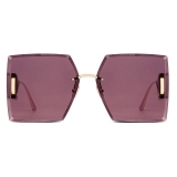 Dior - Sunglasses - 30Montaigne S7U - Gold Burgundy - Dior Eyewear