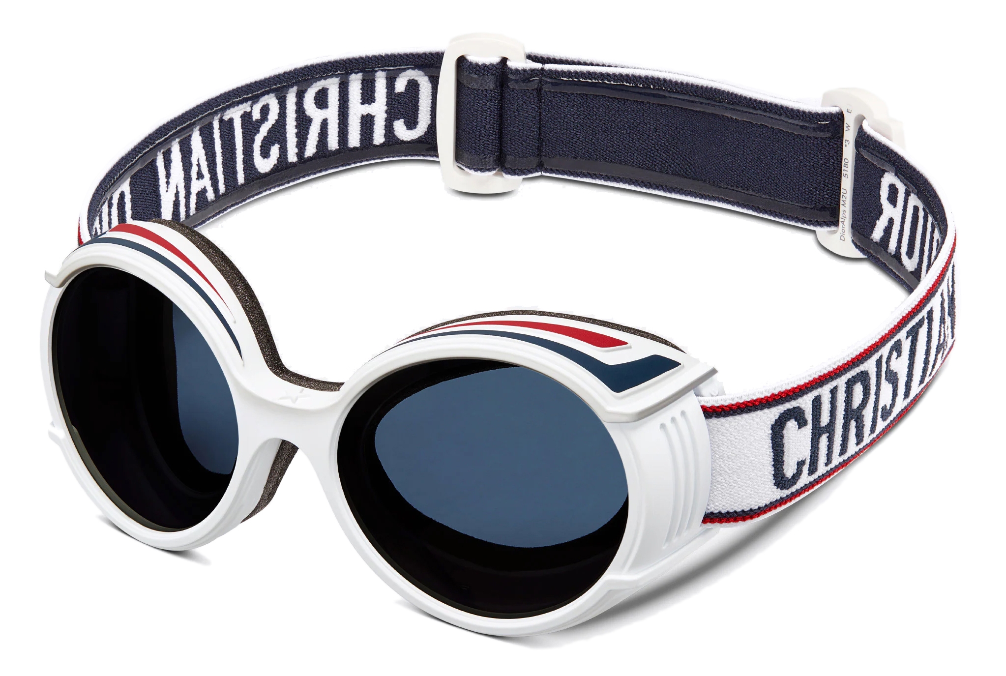 Dior - Sunglasses - DiorAlps M2U - White Blue Red - Dior Eyewear - Avvenice