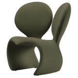 Qeeboo - Don’t F**K With The Mouse Armchair (Fabric) - Green Forest - Qeeboo Armchair by Ron Arad - Furnishing - Home