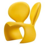 Qeeboo - Don’t F**K With The Mouse Armchair - Yellow - Qeeboo Armchair by Ron Arad - Furnishing - Home