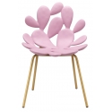 Qeeboo - Filicudi Chair - Set of 2 Pieces - Rosa Ottone - Sedia Qeeboo by Marcantonio - Arredo - Casa