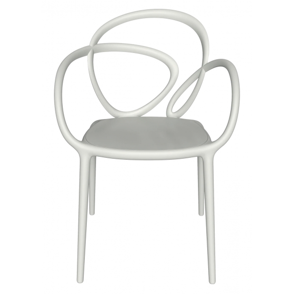 Qeeboo - Loop Chair Without Cushion - Set of 2 Pieces - Bianco - Sedia Qeeboo by Front - Arredo - Casa