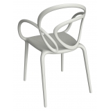 Qeeboo - Loop Chair Without Cushion - Set of 2 Pieces - Bianco - Sedia Qeeboo by Front - Arredo - Casa