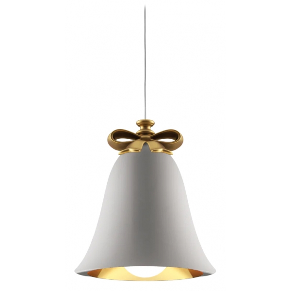 Qeeboo - Mabelle M - White Gold - Qeeboo Lamp by Front - Furnishing - Home