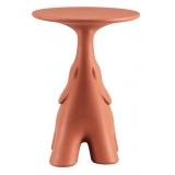 Qeeboo - Pako - Terracotta - Tavolino Qeeboo by Stefano Giovannoni - Arredo - Casa