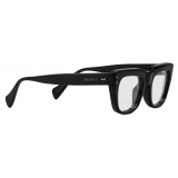 Gucci - Square Frame Sunglasses - Black Light Yellow - Gucci Eyewear