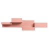 Qeeboo - Primitive Bookshelf XS - Pink - Qeeboo Bookshelf by Studio Nucleo - Furnishing - Home