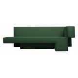 Qeeboo - Primitive Sofa Bouclé - Green - Qeeboo Sofa by Studio Nucleo - Furnishing - Home