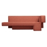 Qeeboo - Primitive Sofa Bouclé - Red - Qeeboo Sofa by Studio Nucleo - Furnishing - Home