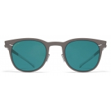 Mykita - Callum - NO1 - Mole Grey Polarized Pro Ocean Grey - Metal Collection - Sunglasses - Mykita Eyewear